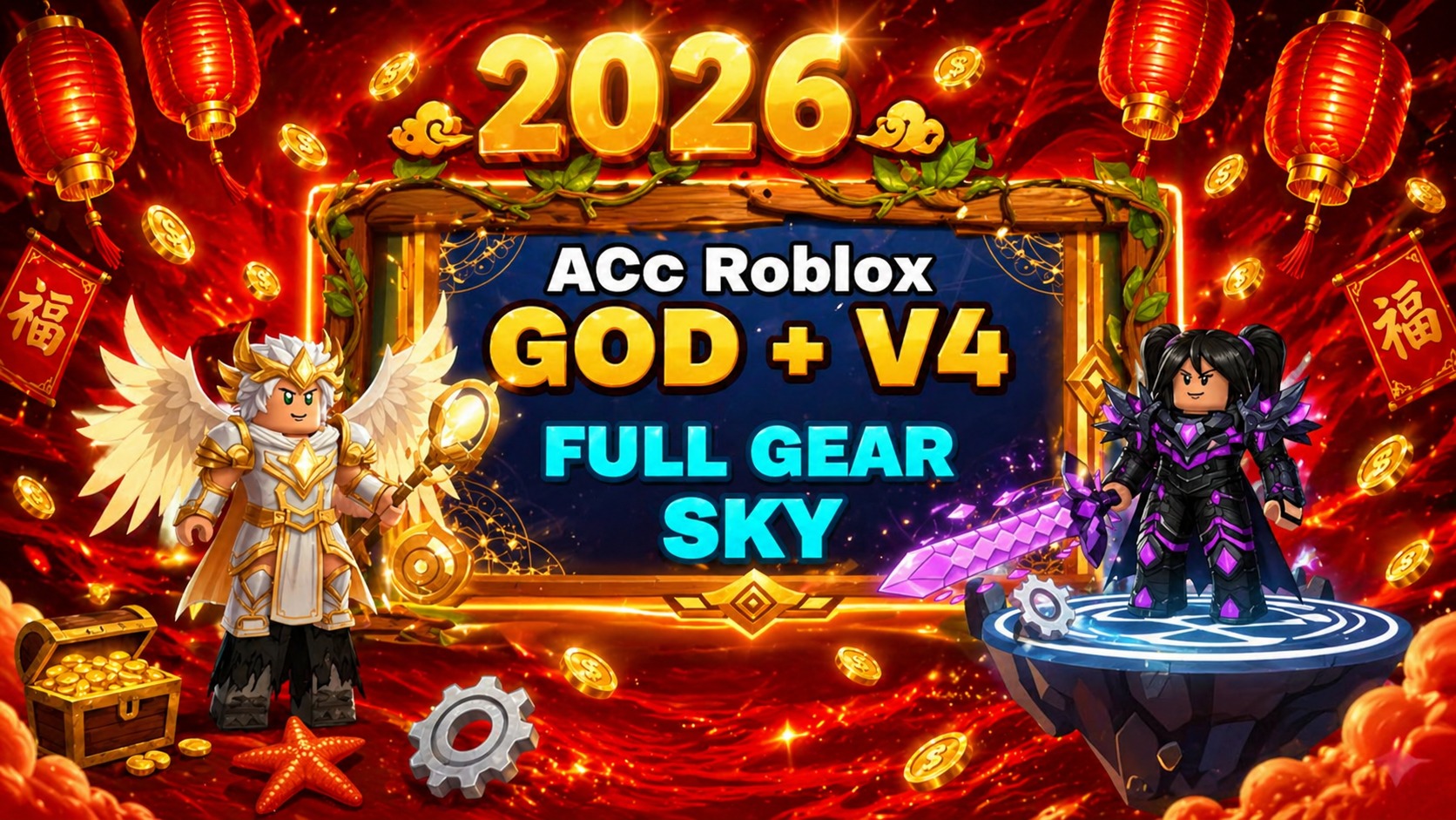 100% GHM+ V4 Sky Full Gear